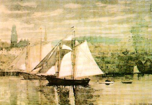 Winslow Homer Gloucester Schooners and Sloop oil painting picture